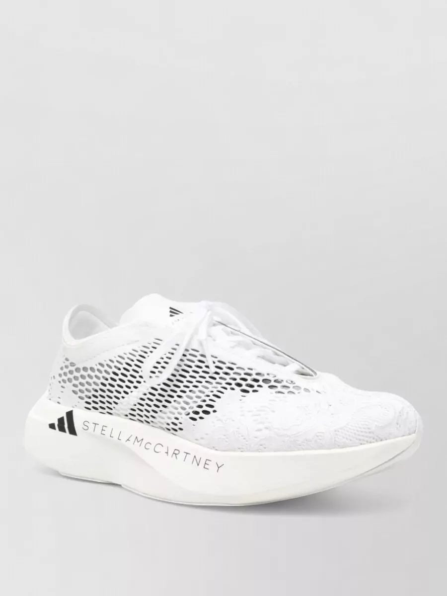 Adidas by Stella McCartney mesh panel low-top sneakers