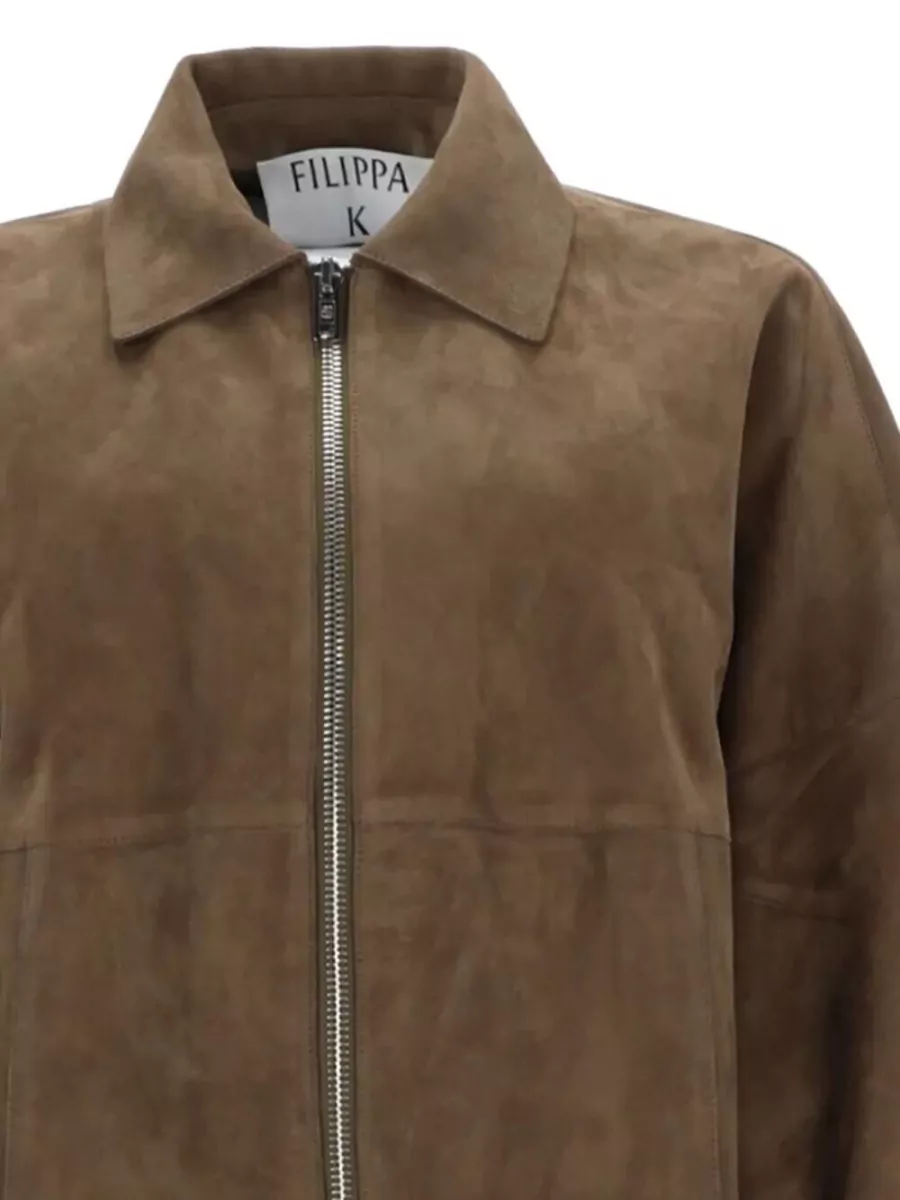 Filippa K Suede Cropped Jacket