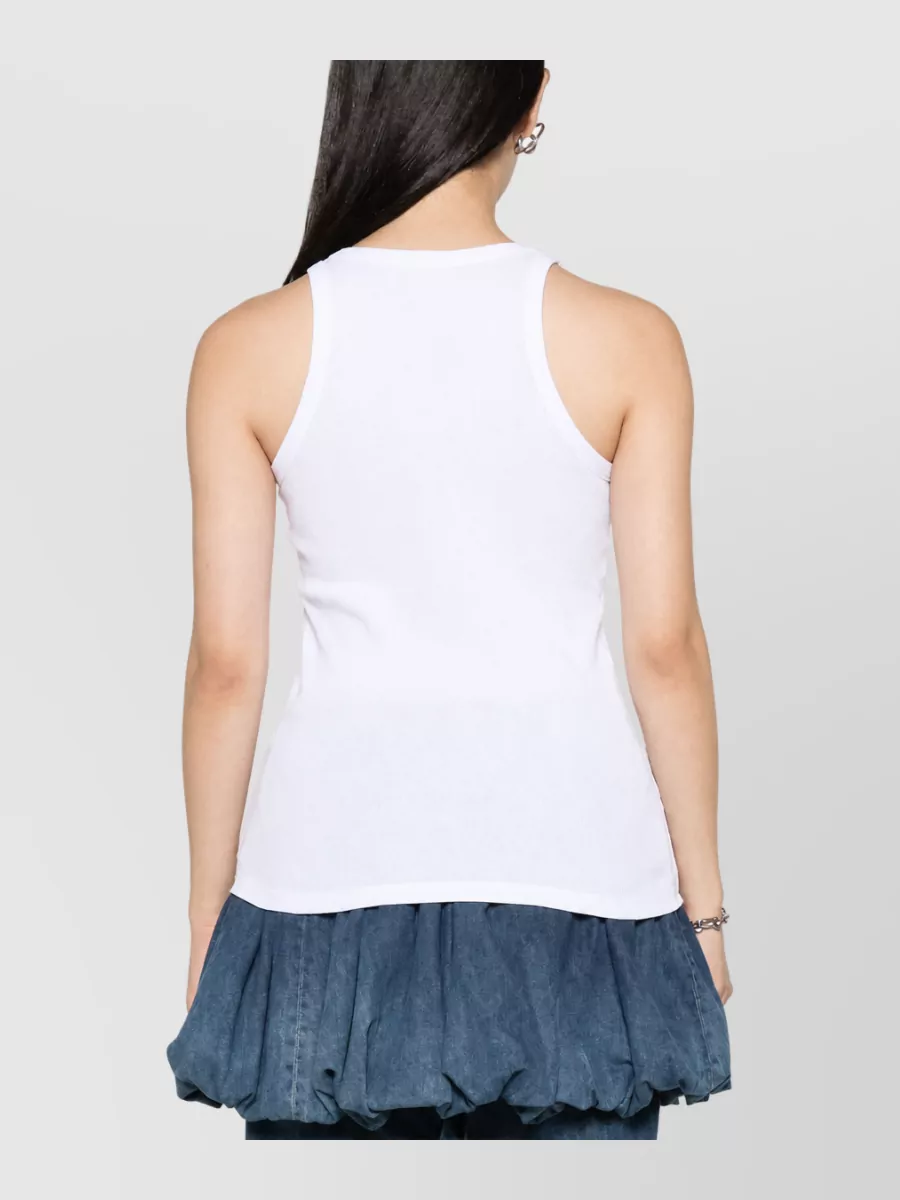 The Attico Cotton Tank Top