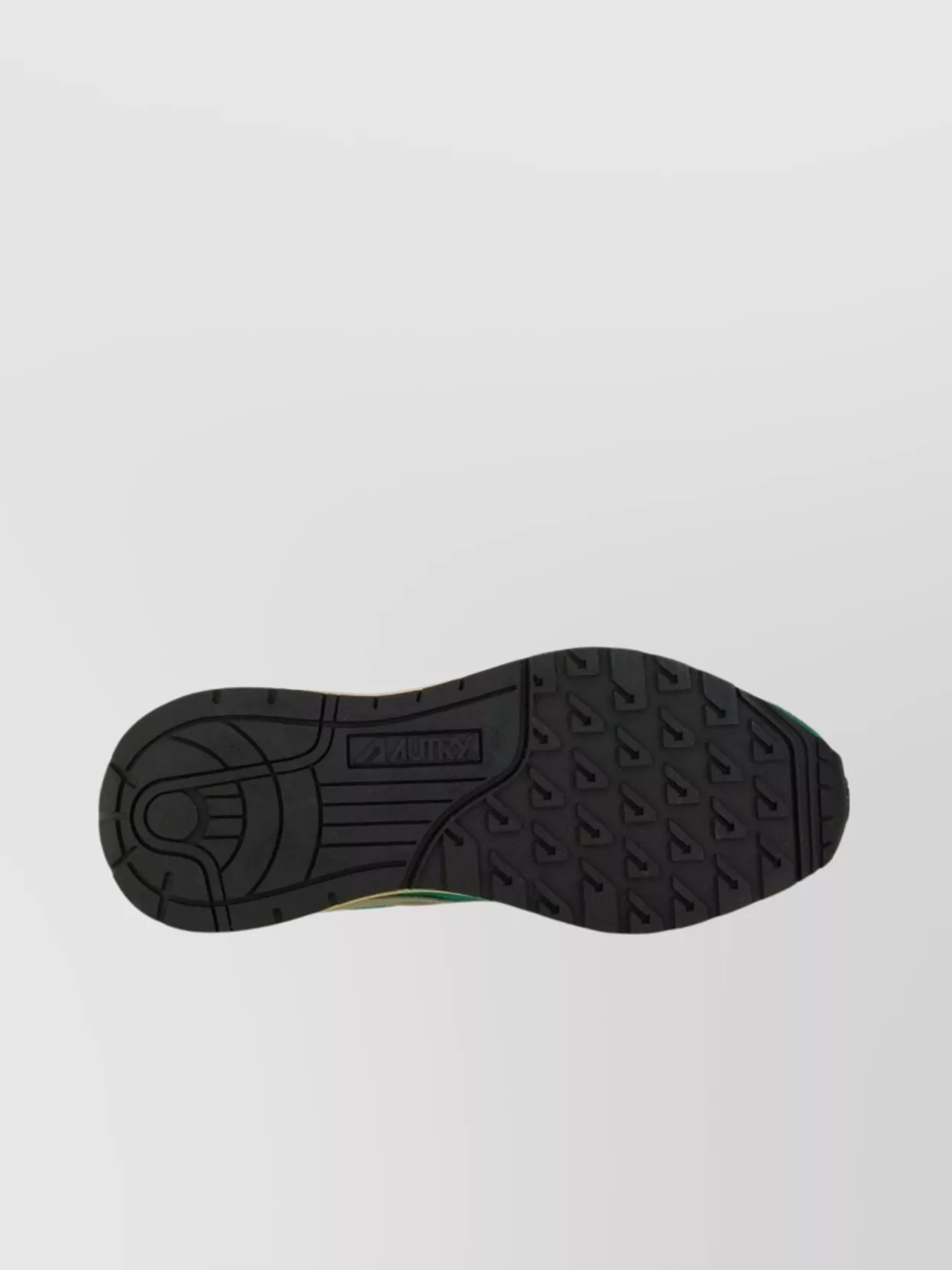 Autry Supervintage Sneaker With Rubber Sole And Suede Panels