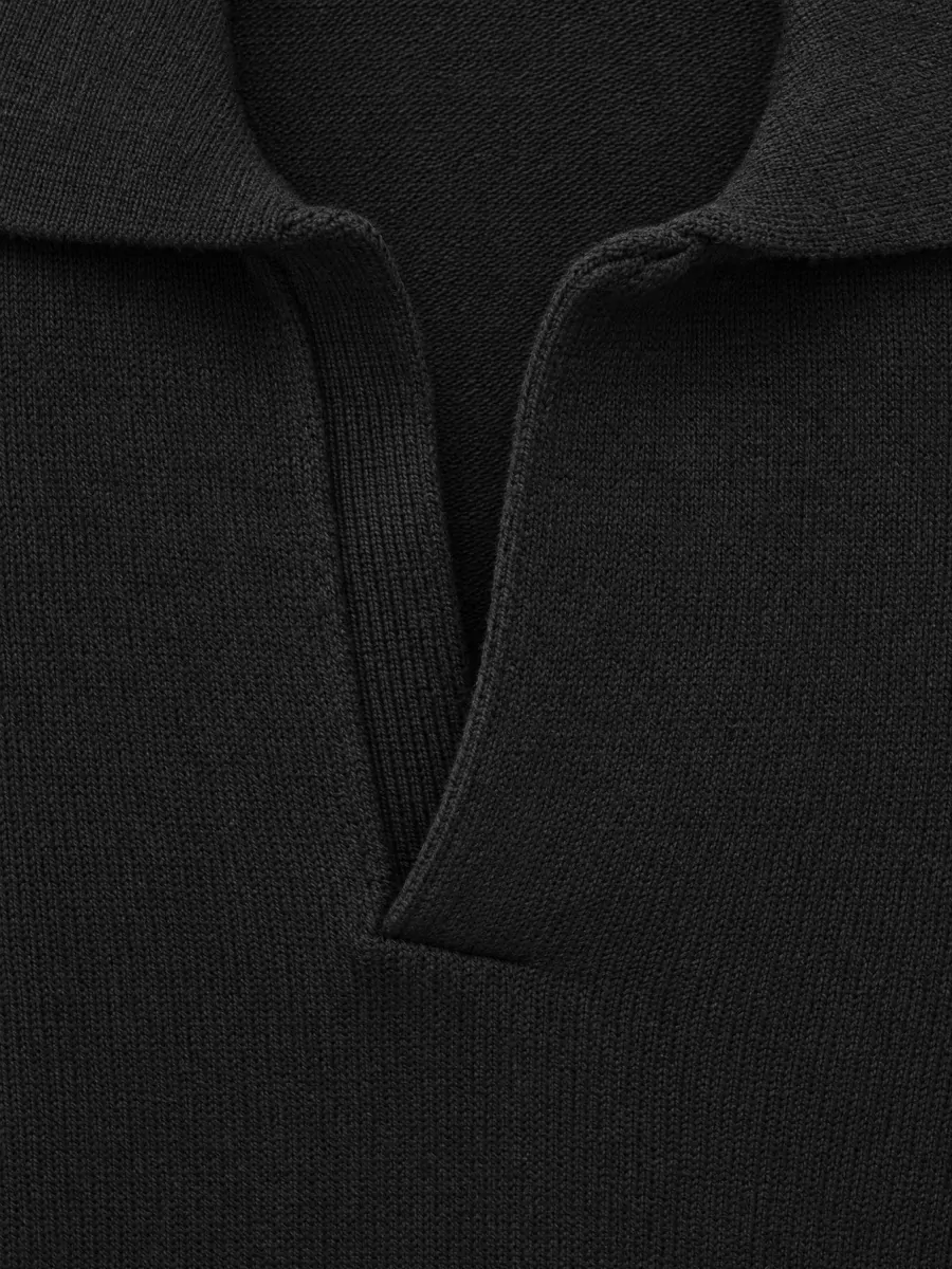 Laneus Wool Cashmere Polo Shirt
