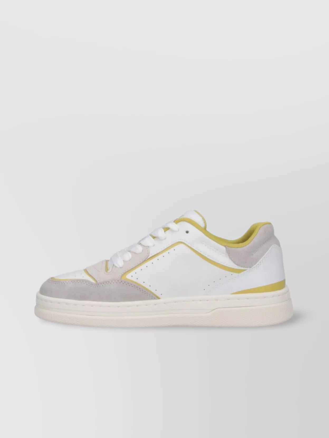 Pinko Low Top Sneakers With Contrast Panels And Perforated Design