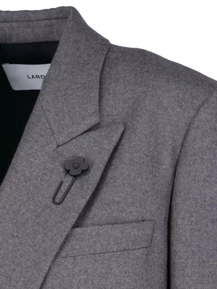 Lardini Cashmere Double Breasted Coat