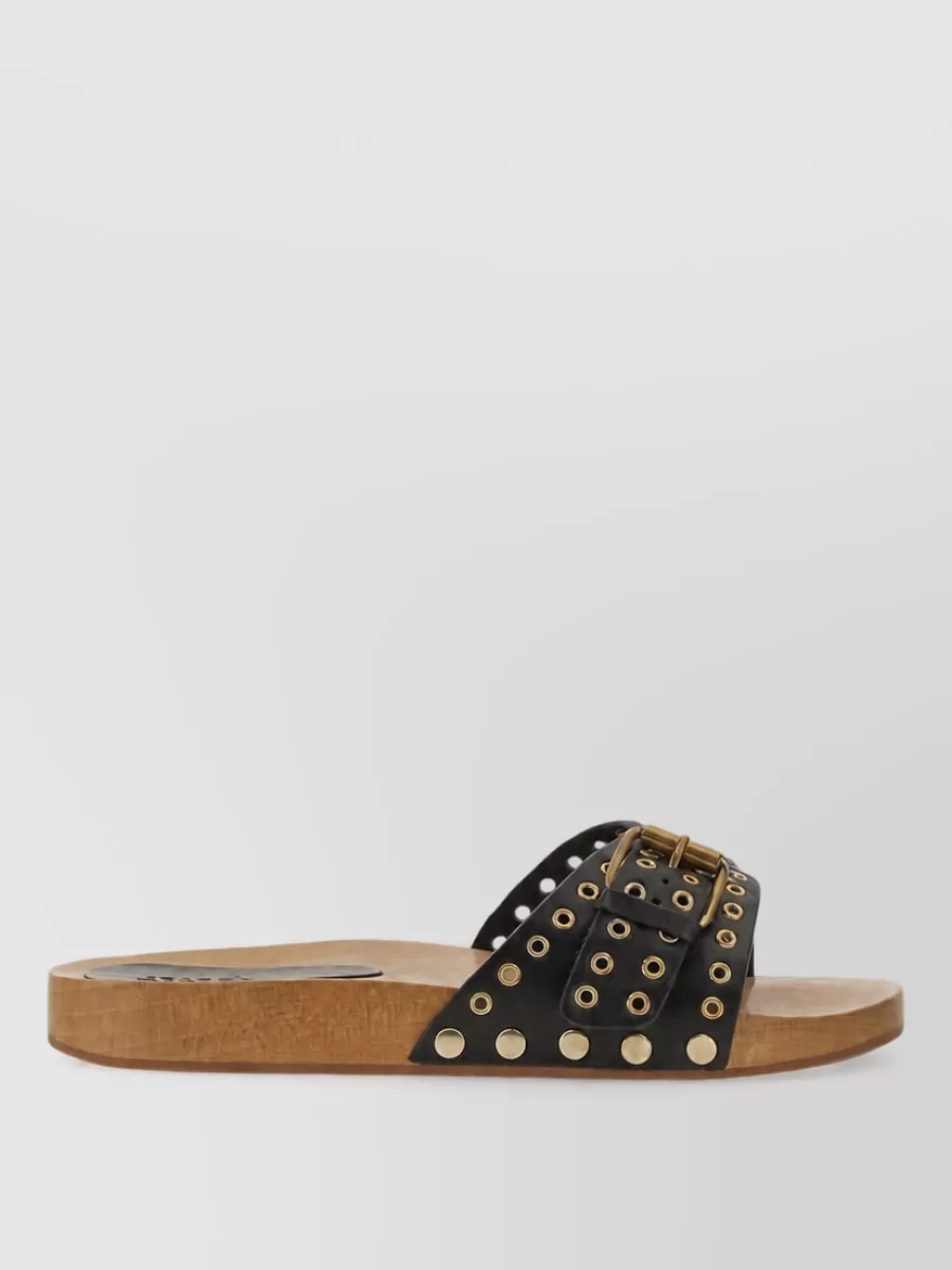 Isabel Marant Leather Clogs