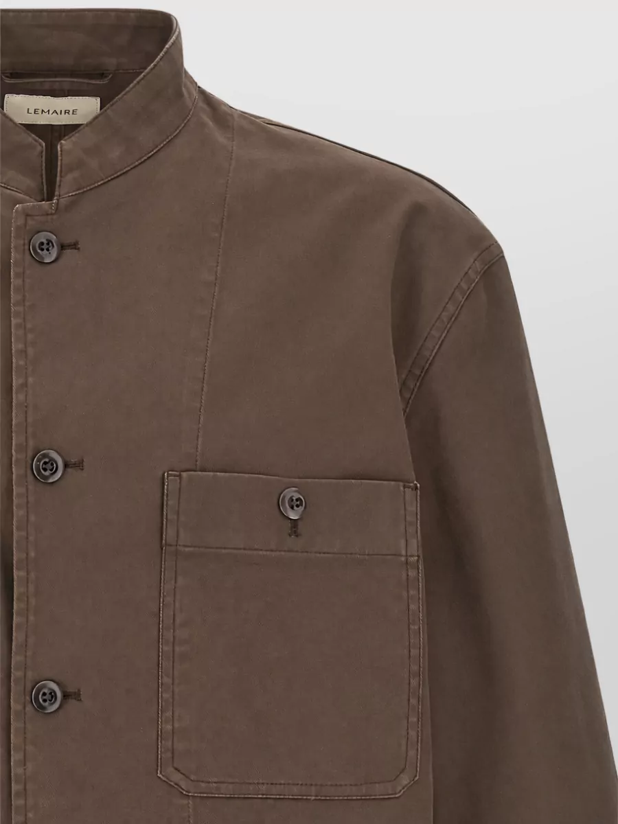 Lemaire Cotton Single Breasted Jacket