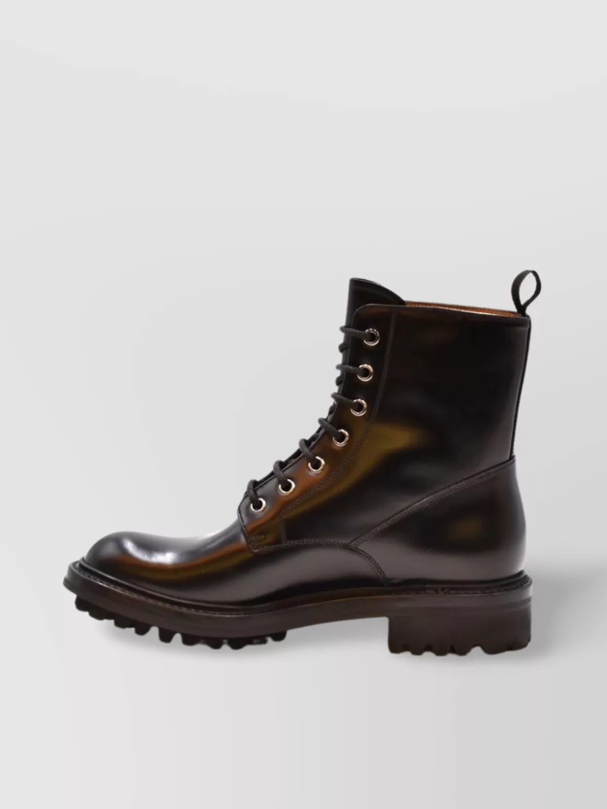 Church's Chunky Sole Ankle Length Round Toe Boots