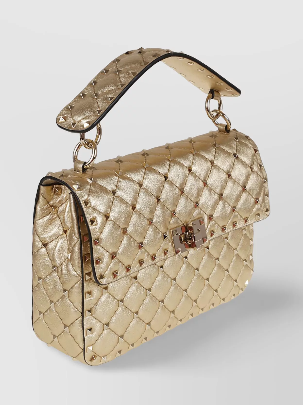 Valentino Garavani Medium Spike Rockstud Shoulder Bag