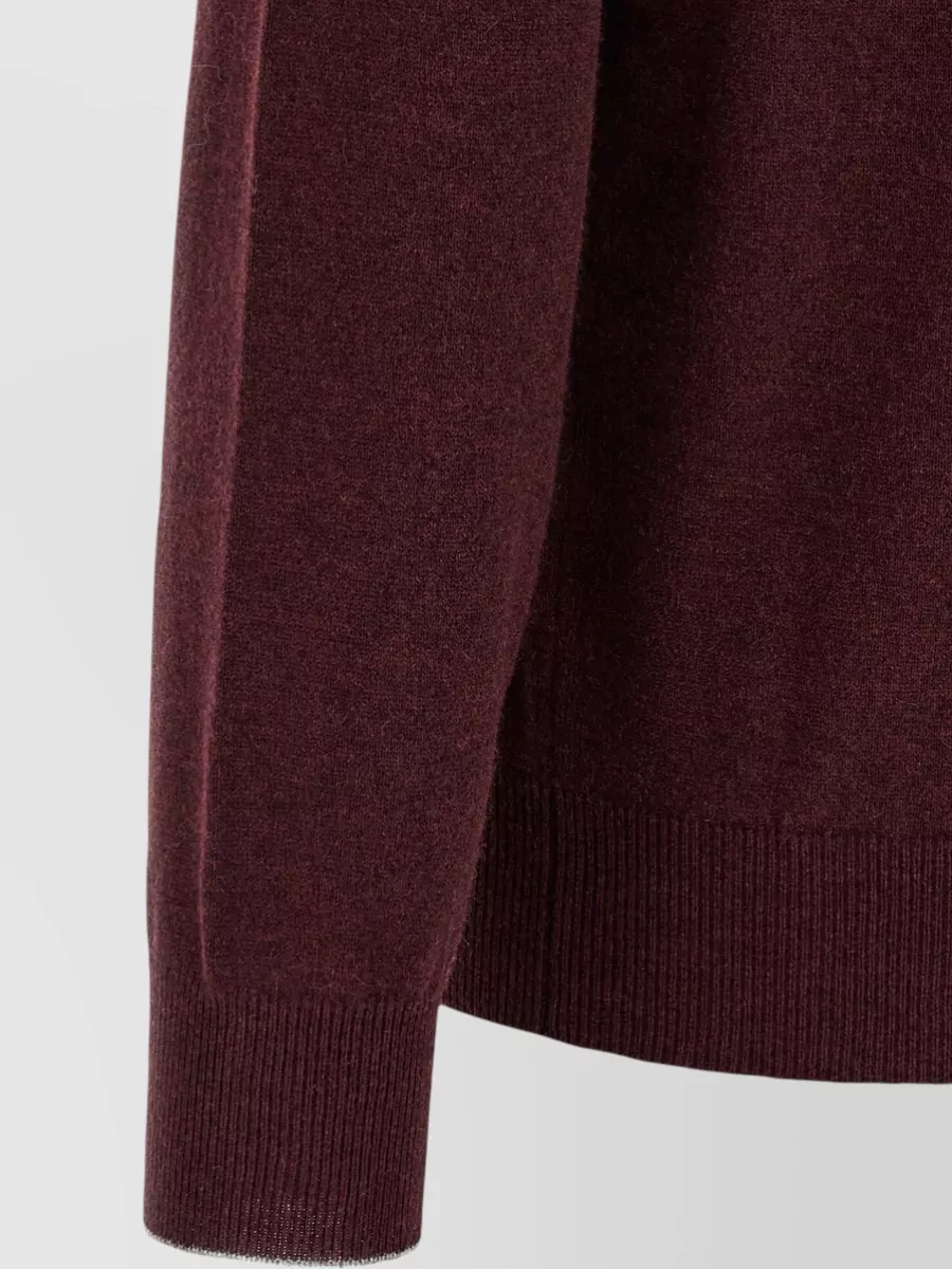 Brunello Cucinelli Cashmere Half-Zip Sweater