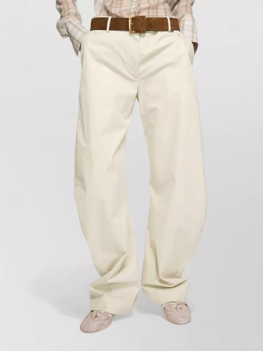 Acne Studios Organic Cotton Straight-Leg Regular-Fit Pants