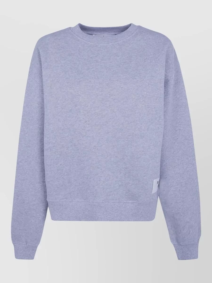 Róhe logo-patch sweater