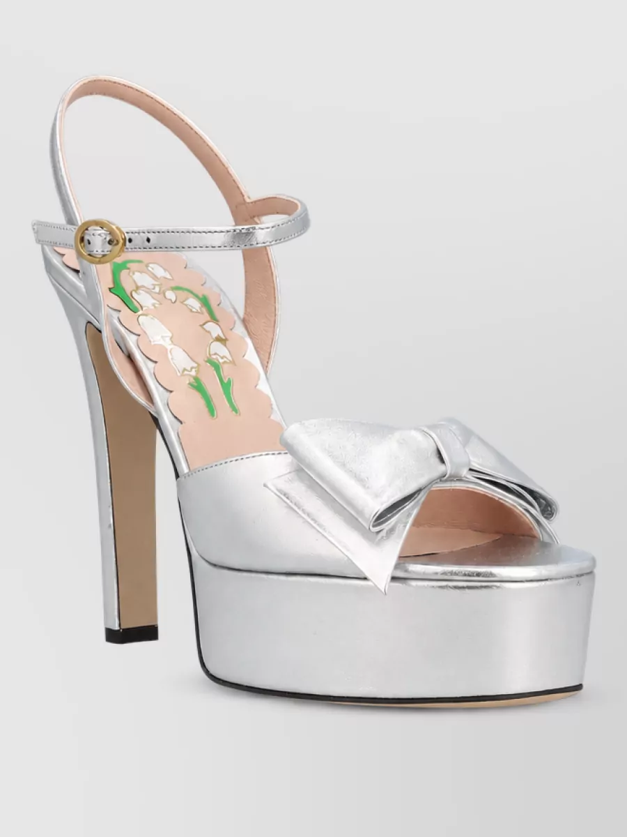 Valentino Garavani leather platform sandals