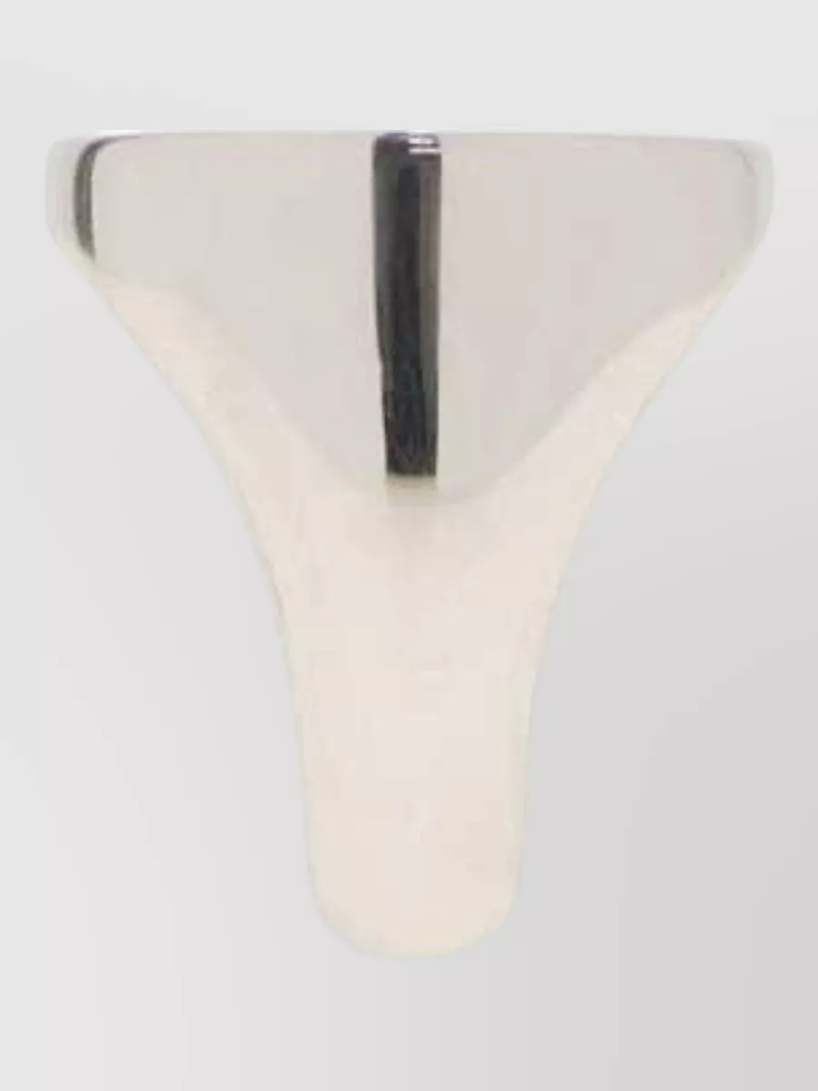 Mm6 Maison Margiela Metal Numeric Signet Ring