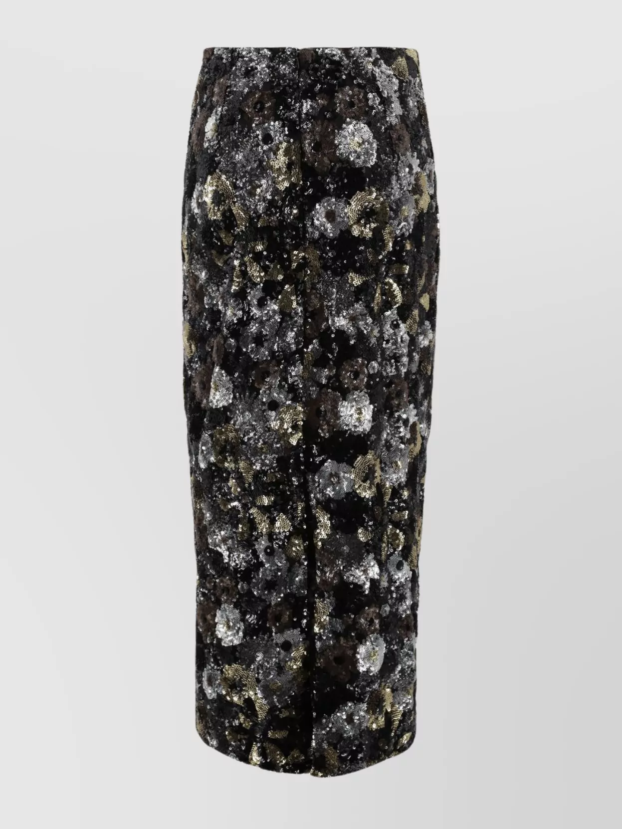 S Max Mara Tulle And Sequin Pencil Skirt