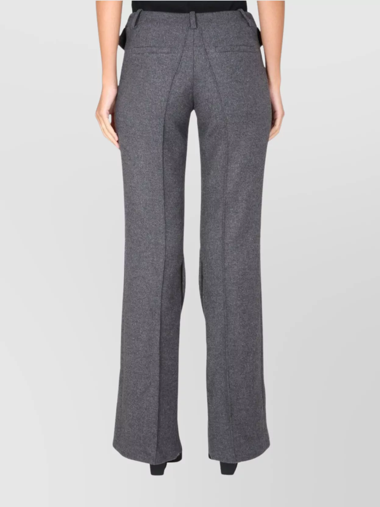 THE MANNEI STRUCTURED PANTS FEATURING PEAKED LAPELS