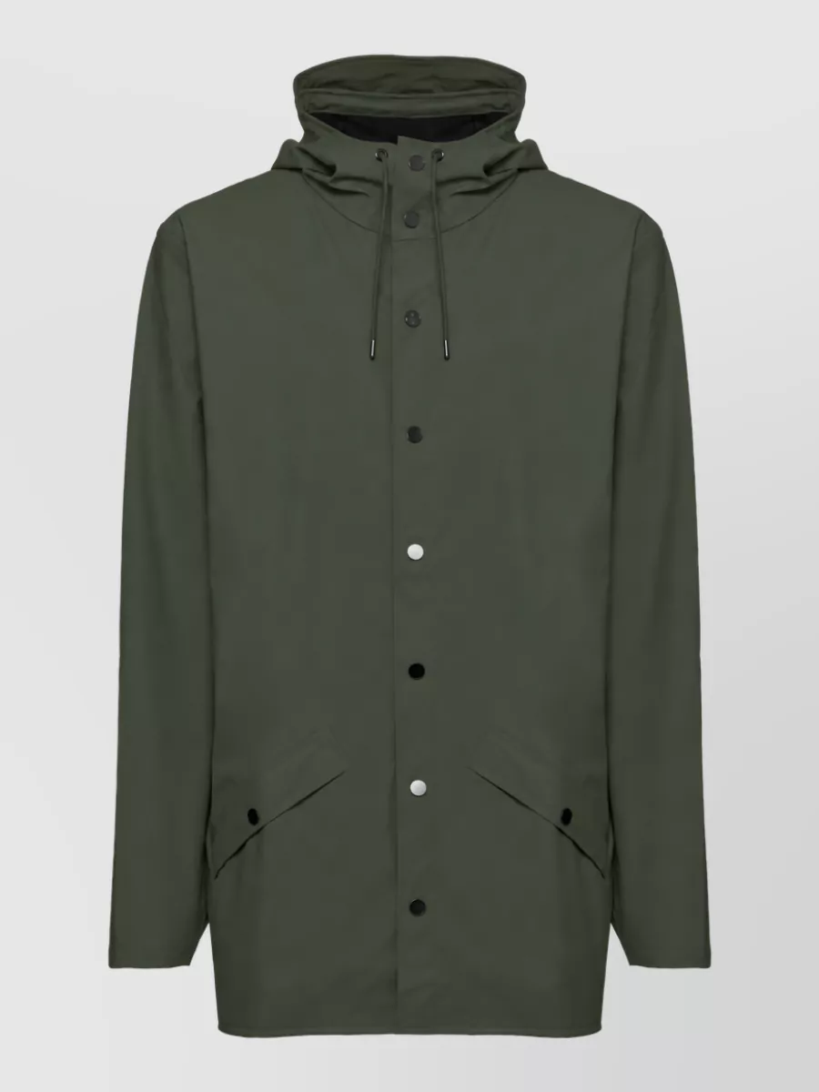 Rains Hooded Waterproof Lightweight Jacket