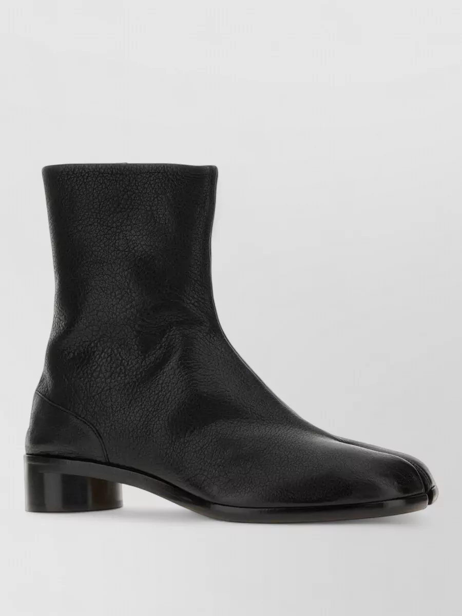 Maison Margiela leather tabi ankle boots