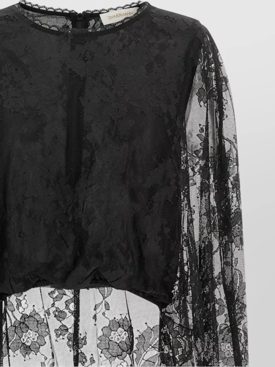 Zimmermann Lace Cape Top