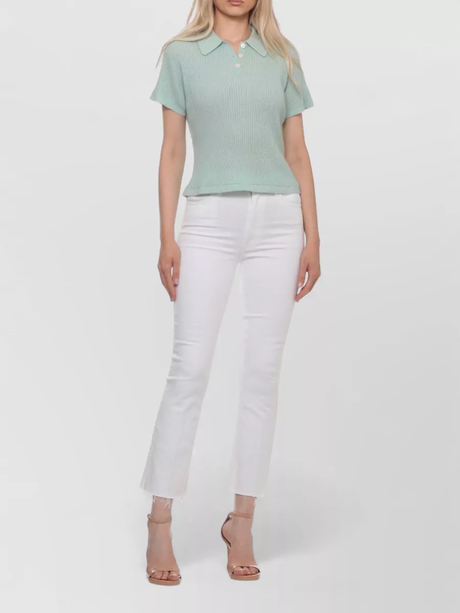Mother Denim Slim-Fit Flared Jeans