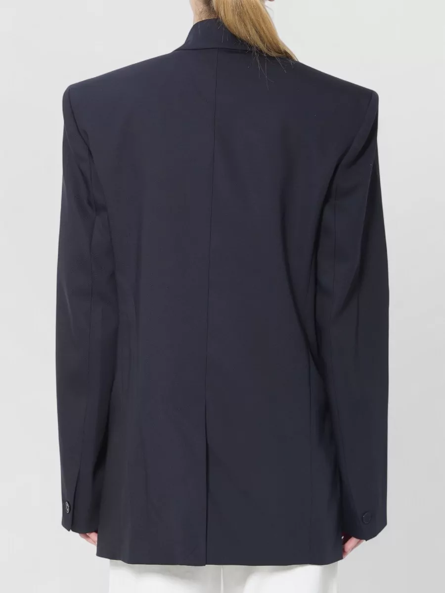 The Frankie Shop Wool Double-Breasted Blazer
