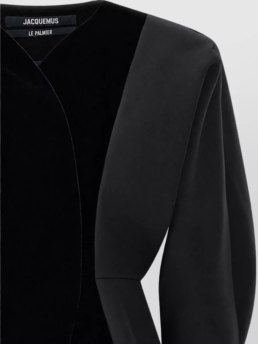 Jacquemus Wool V-Neck Blazer