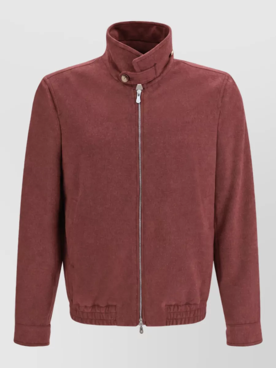 Brunello Cucinelli wool single-breasted coat