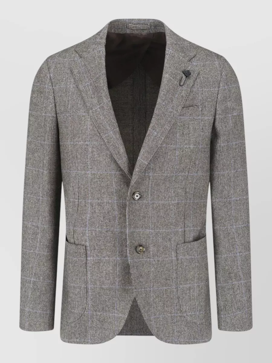 Lardini wool suit jacket