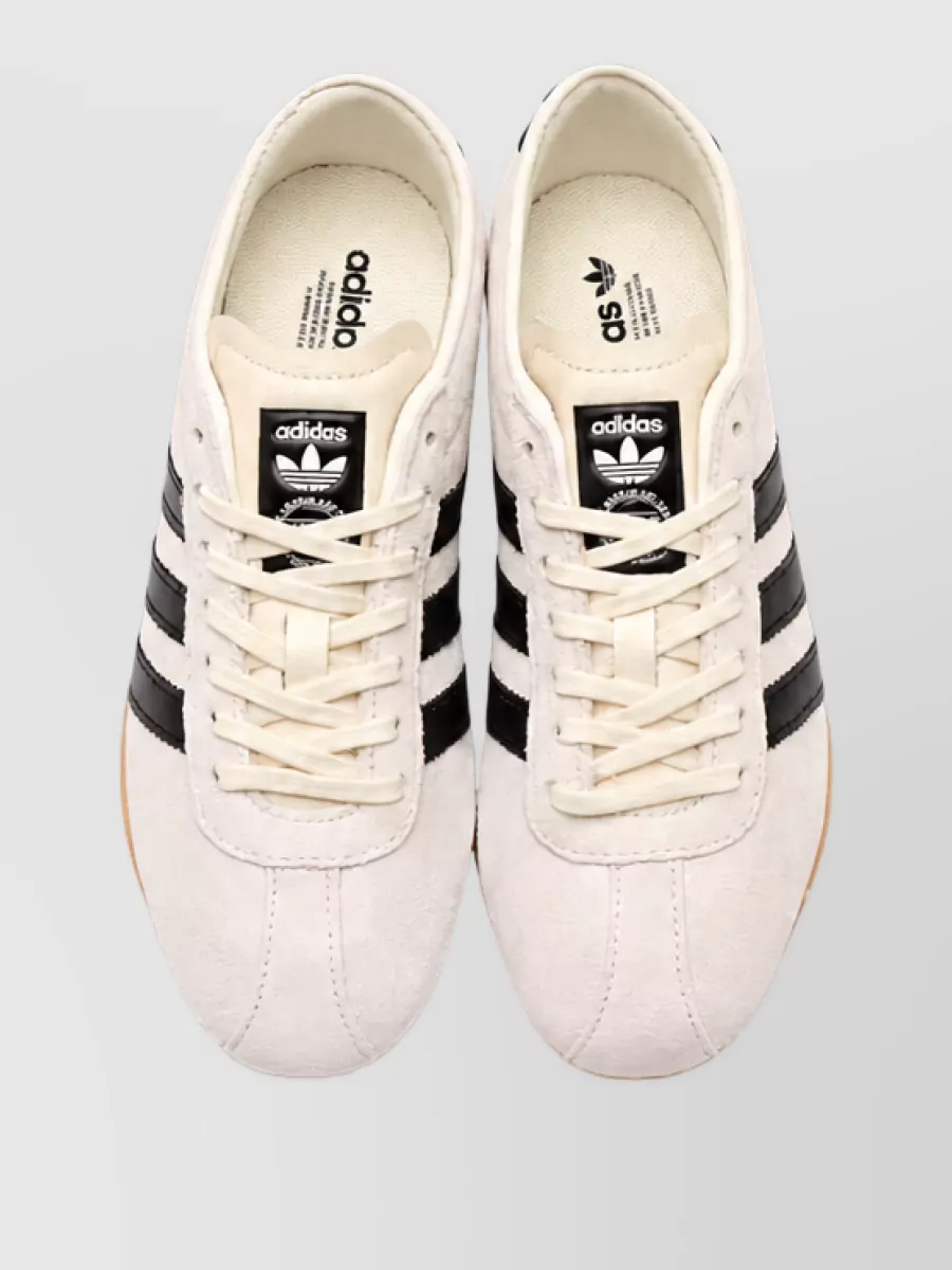 Adidas Originals Leather Lace-Up Sneakers