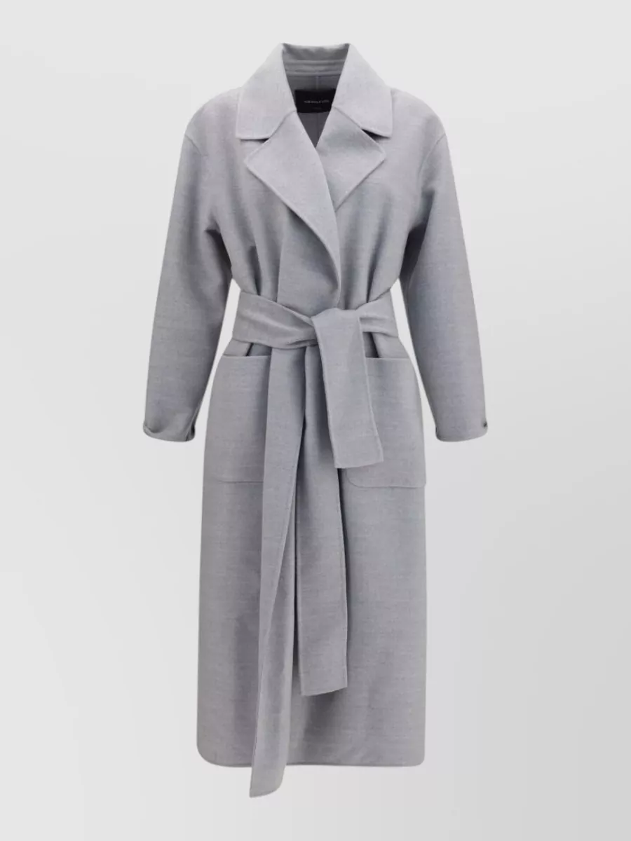 Fabiana Filippi Wool belted coat