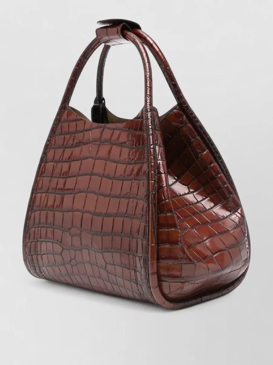 Max Mara Leather Bucket Bag