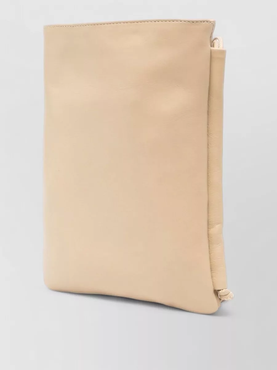 Hereu Leather Interwoven Shoulder Bag