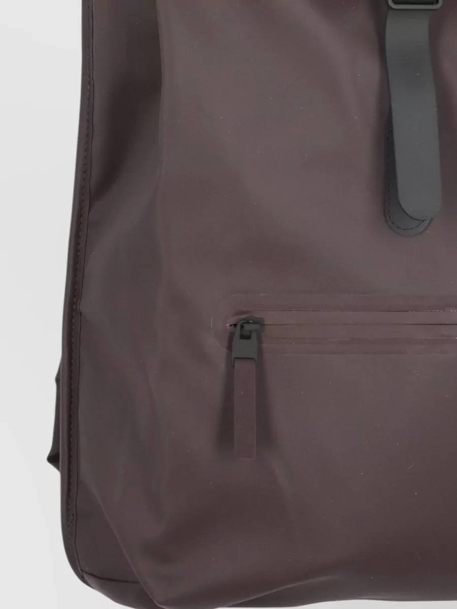 Rains Waterproof Backpack Mesh Back Top Handle