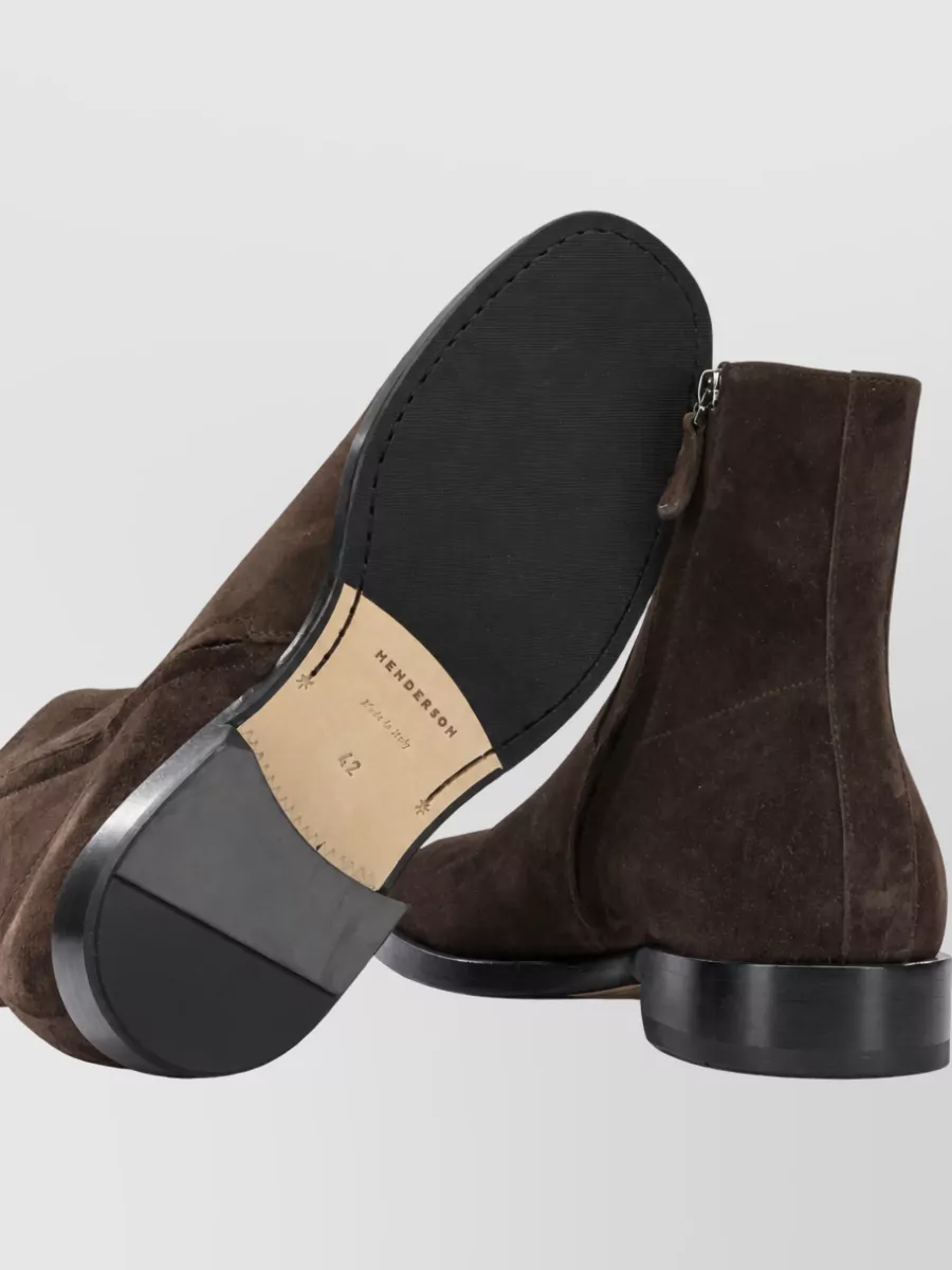 Henderson Baracco Suede Ankle Boots