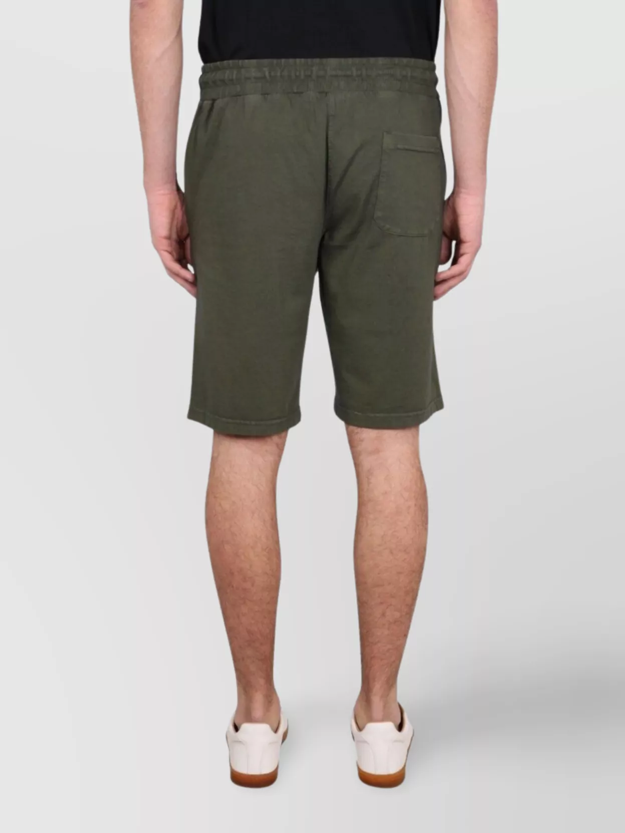 Aspesi Elastic Waist Bermuda Shorts