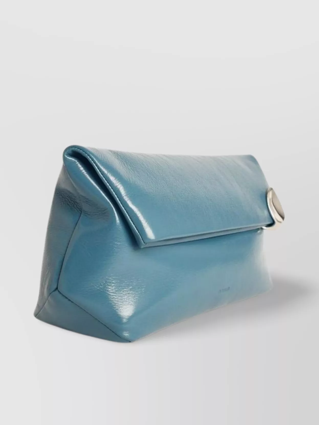 Jil Sander Precious Sea Leather Clutch