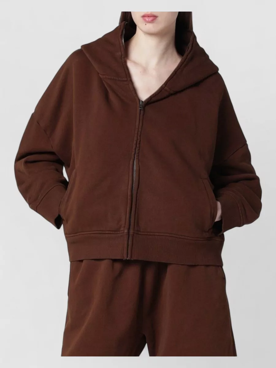 Entire Studios cotton zip-up hoodie
