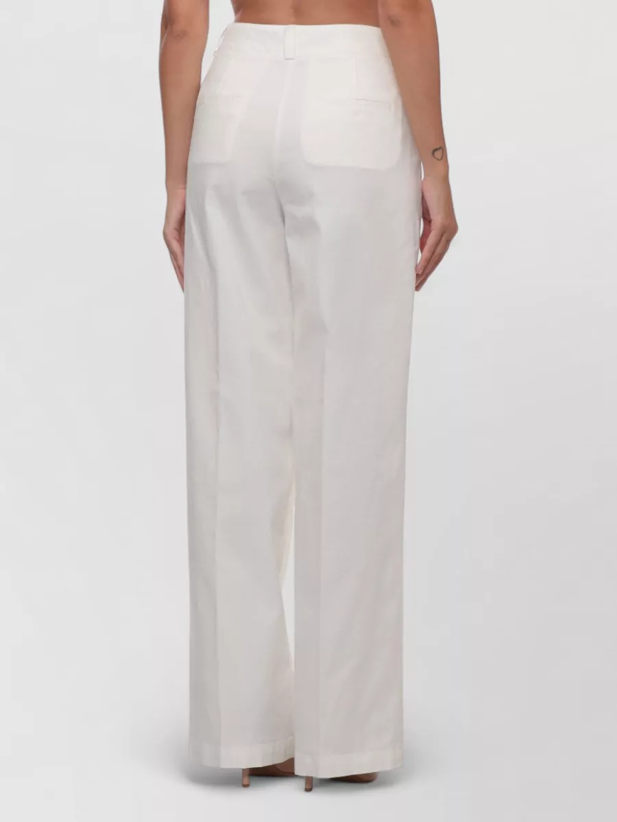 Peserico Cotton Wide-Leg Trousers
