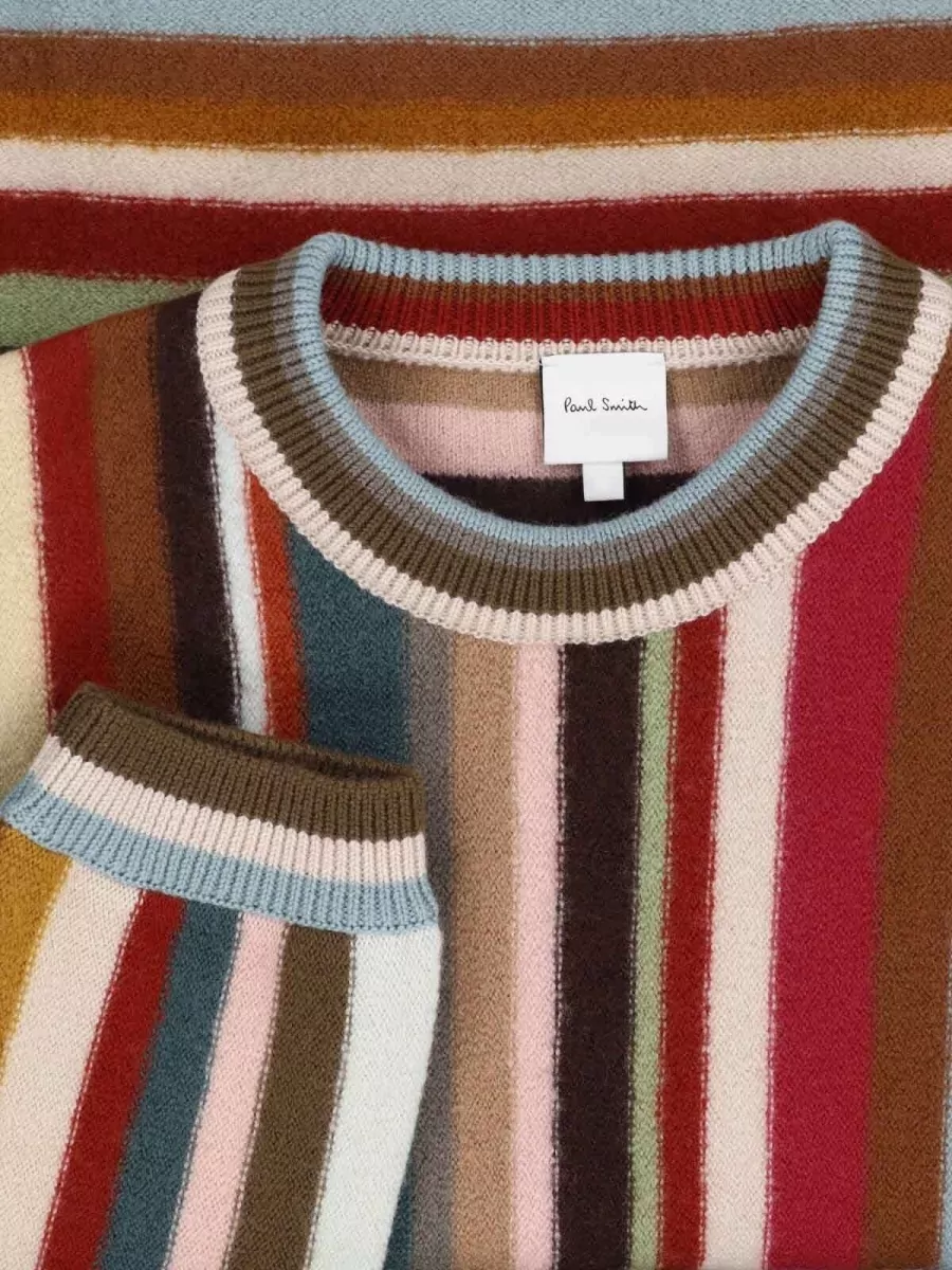 Paul Smith Merino Wool Crewneck Jumper