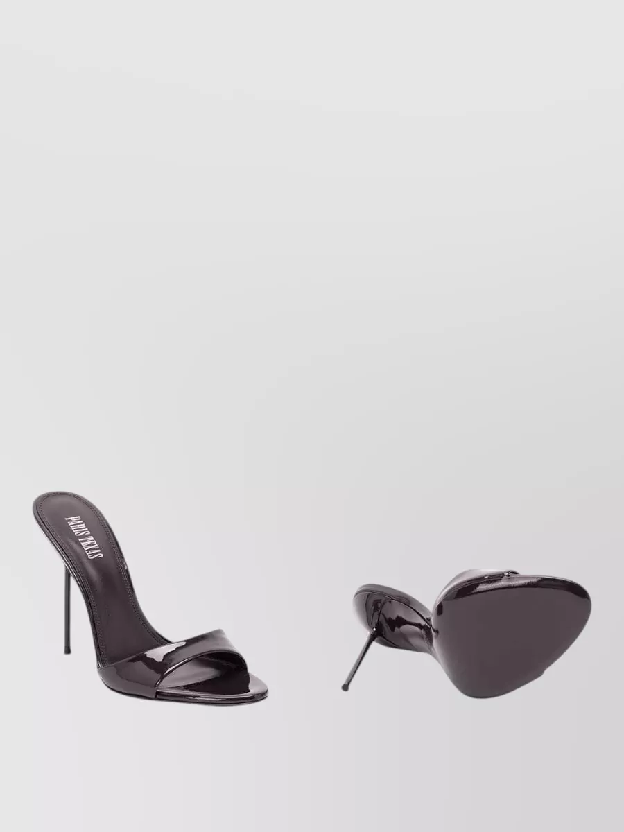 Paris Texas Patent Leather Mules