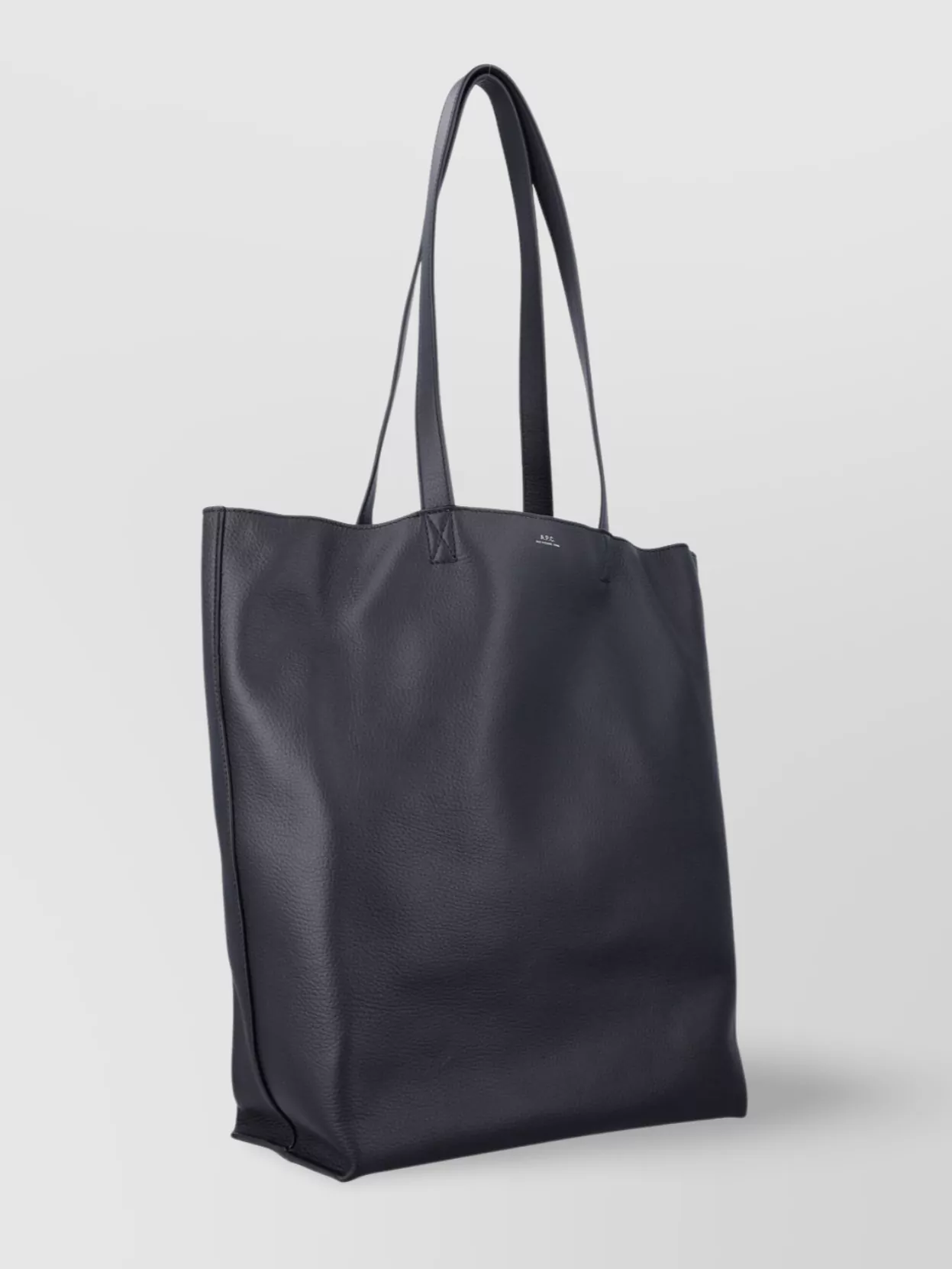A.p.c. Maiko Textured Tote Bag With Dual Handles
