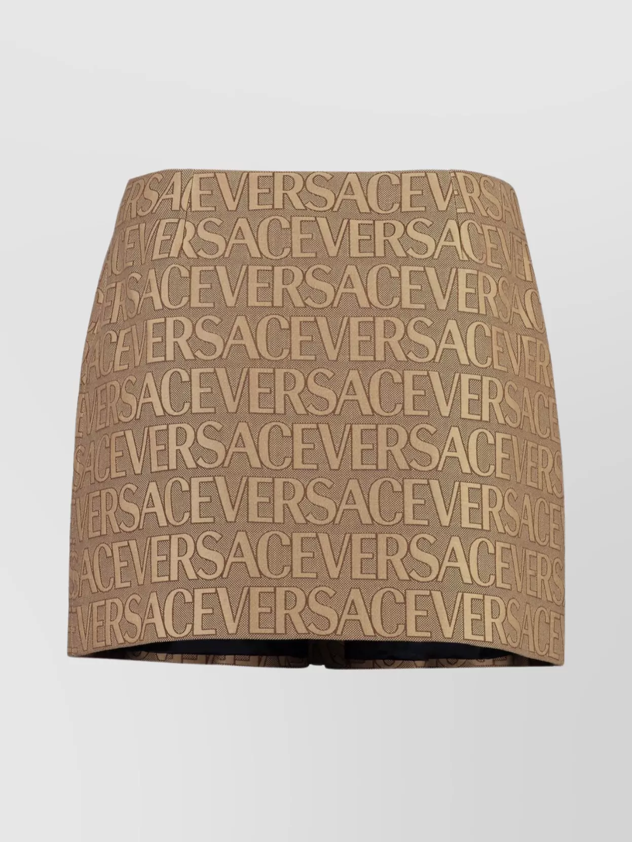 Versace Jacquard Pattern Mini Skirt