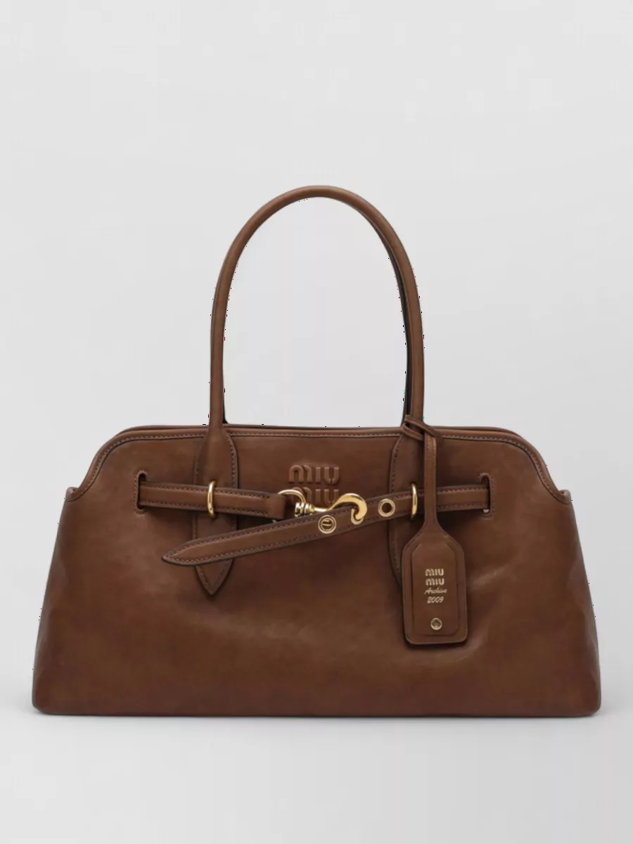 Miu Miu matelassé shoulder bag