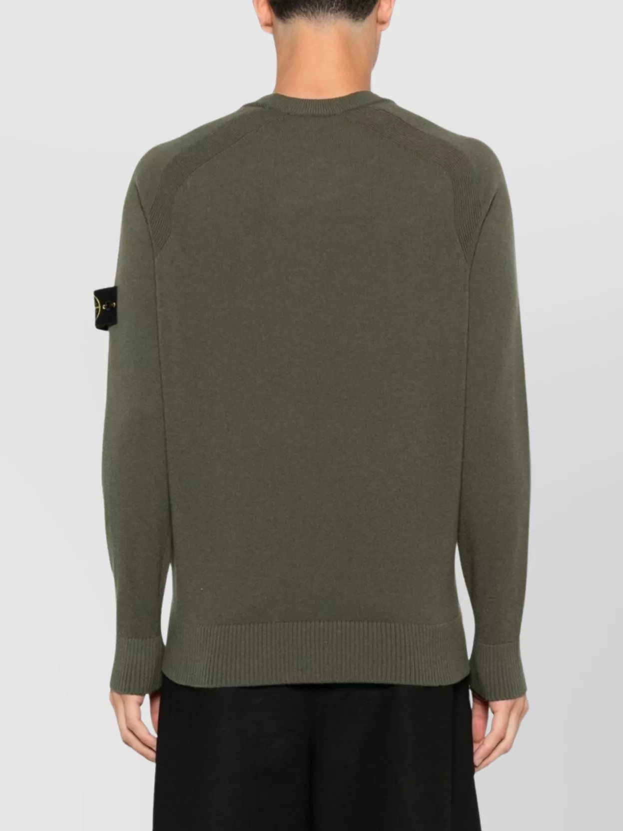 Stone Island Crew Neck Jumper Raglan Sleeves