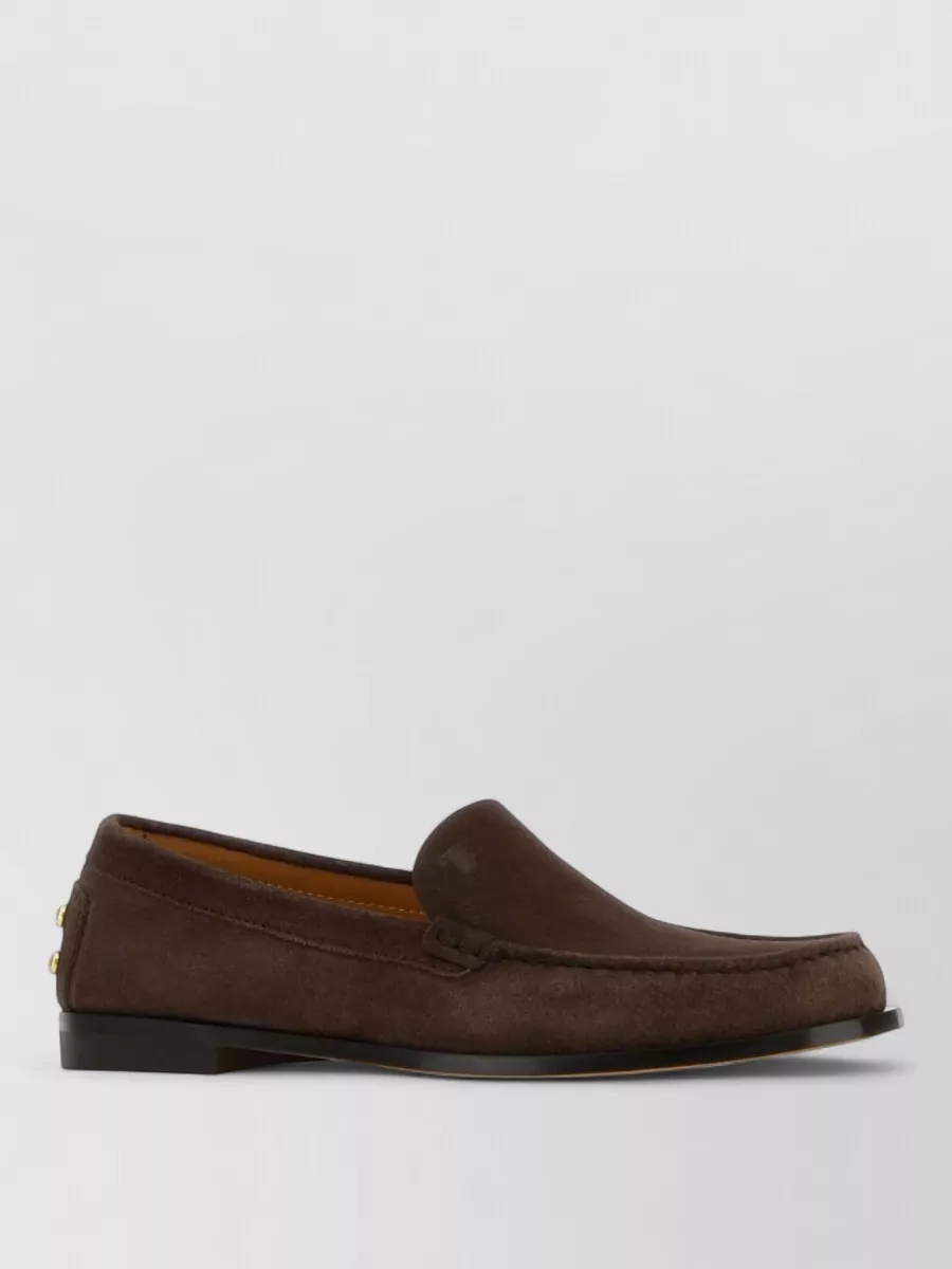 Tod's suede loafers