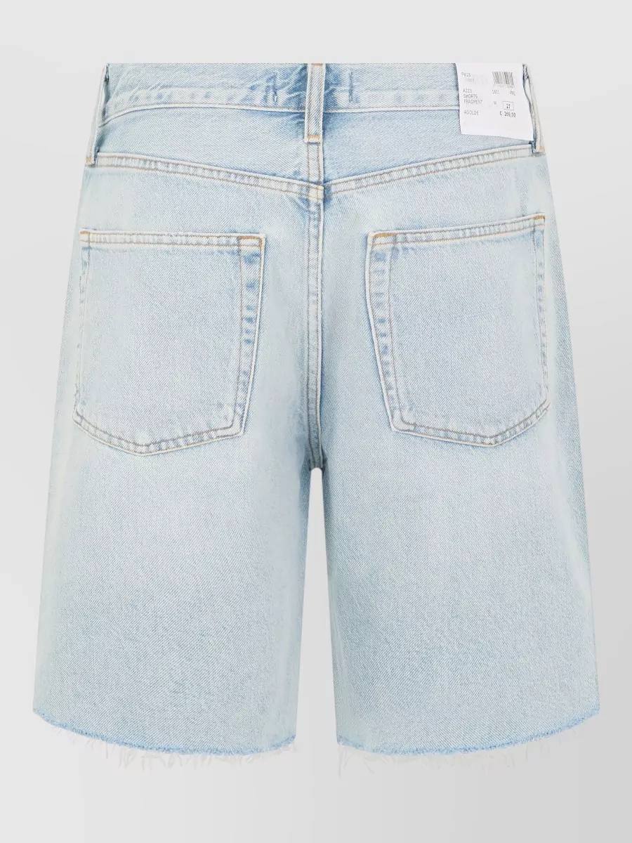 Agolde Denim Bermuda Shorts