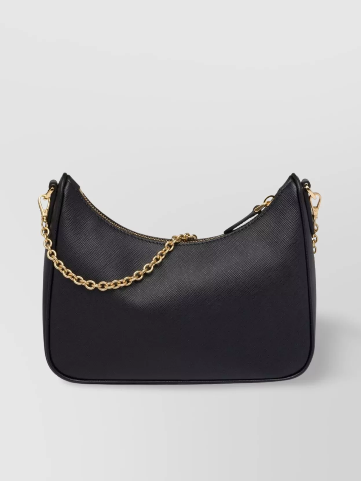 Prada 2005 Re-edition Saffiano Leather Shoulder Bag In Gray