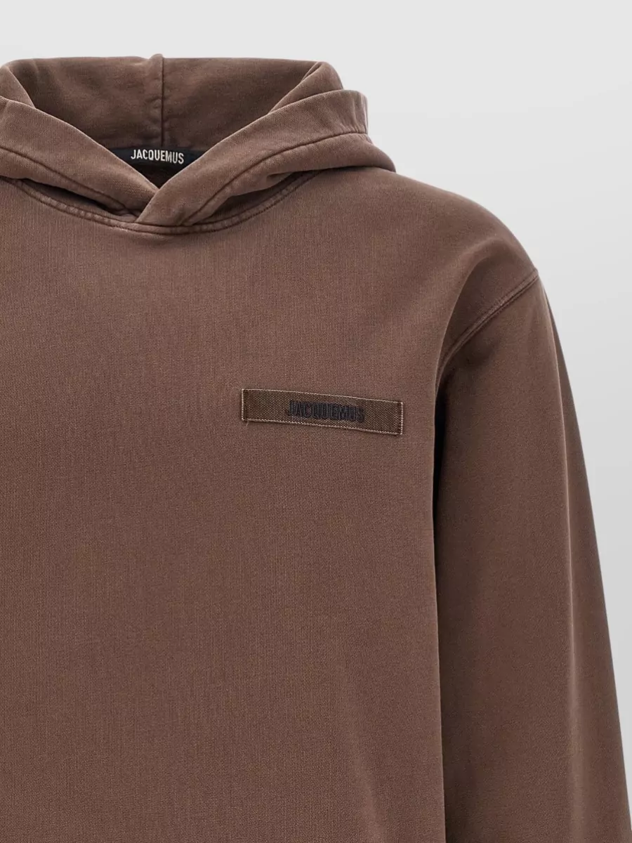 Jacquemus Ribbed Cotton Hoodie