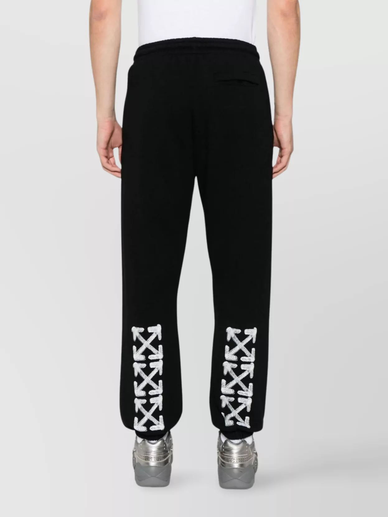Off-White Arrow Graphic Print Track Pants