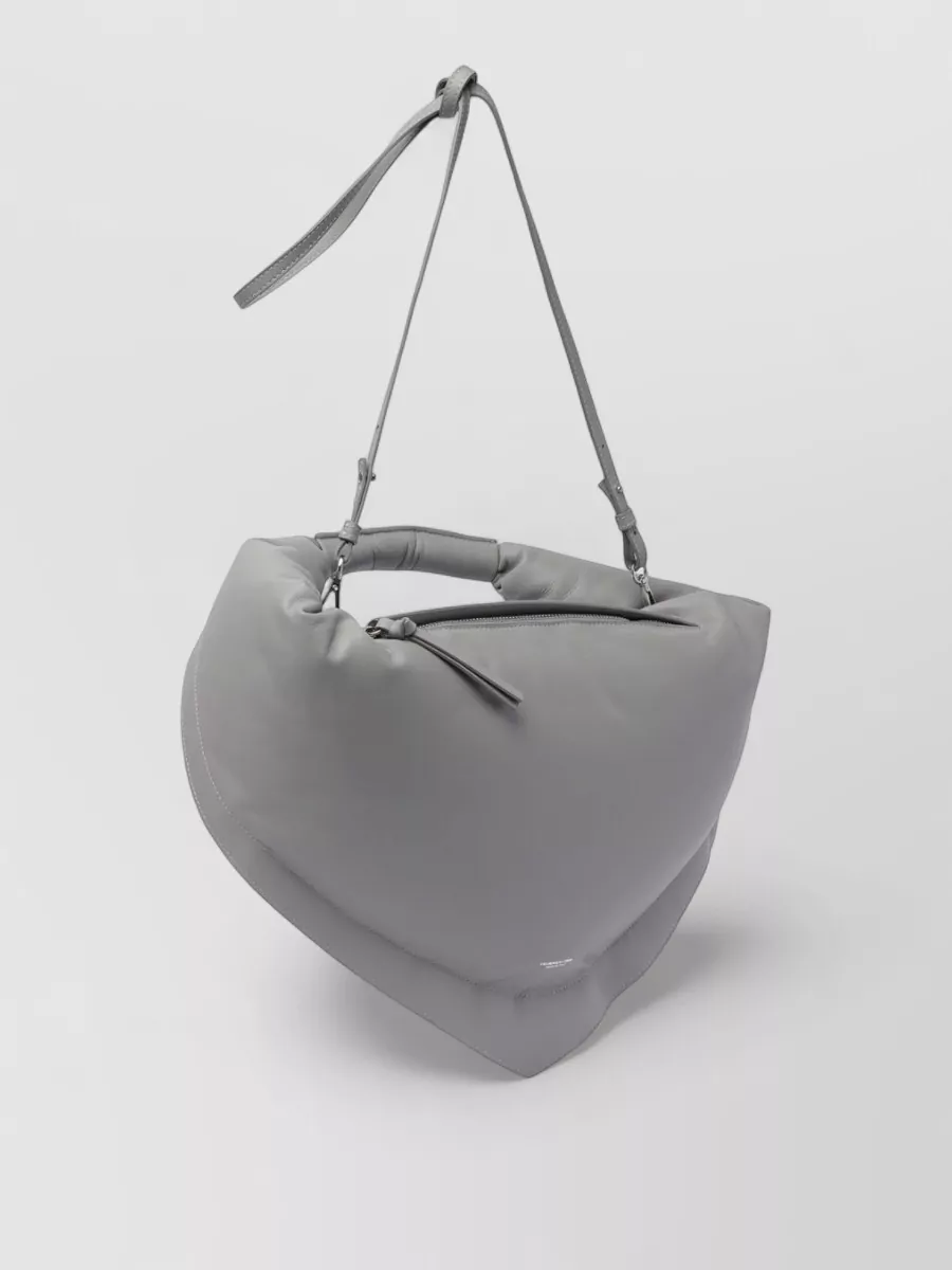 Federico Cina Leather Padded Tote Bag