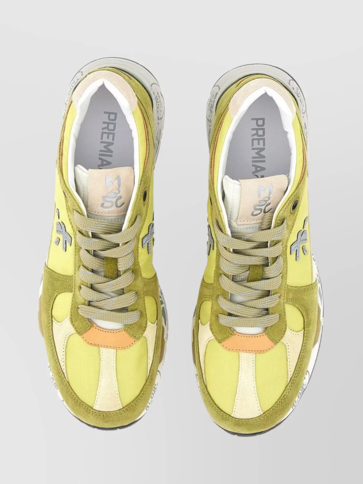 Premiata High Sole Logoed Sneakers