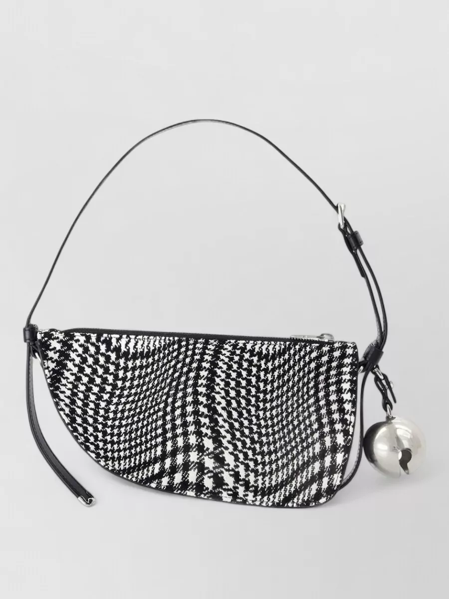 Burberry Shield sling small cotton shoulder bag